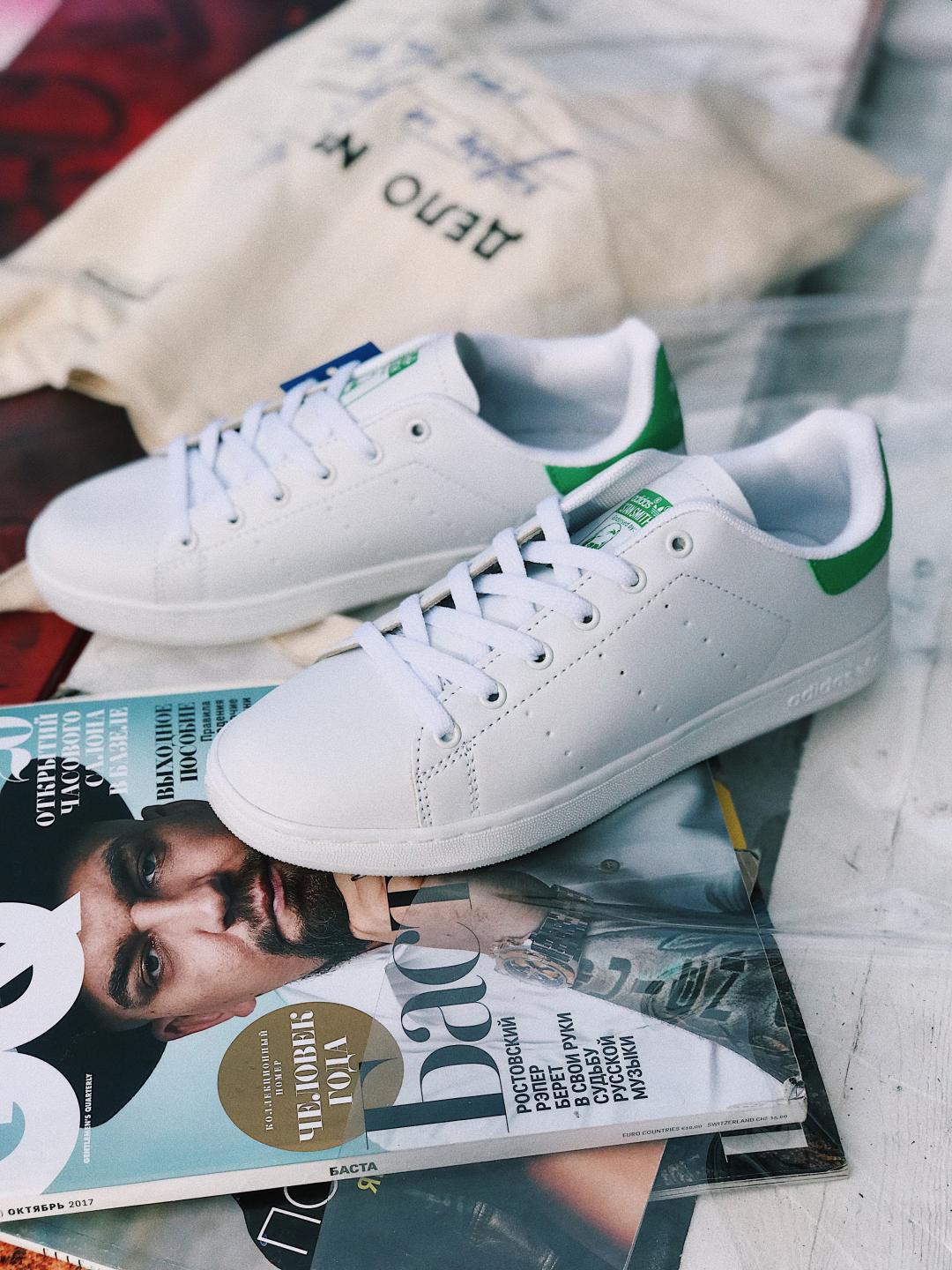 Adidas Stan Smith White Green 2