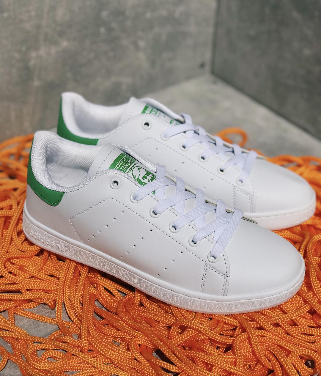 Adidas Stan Smith White Green 2