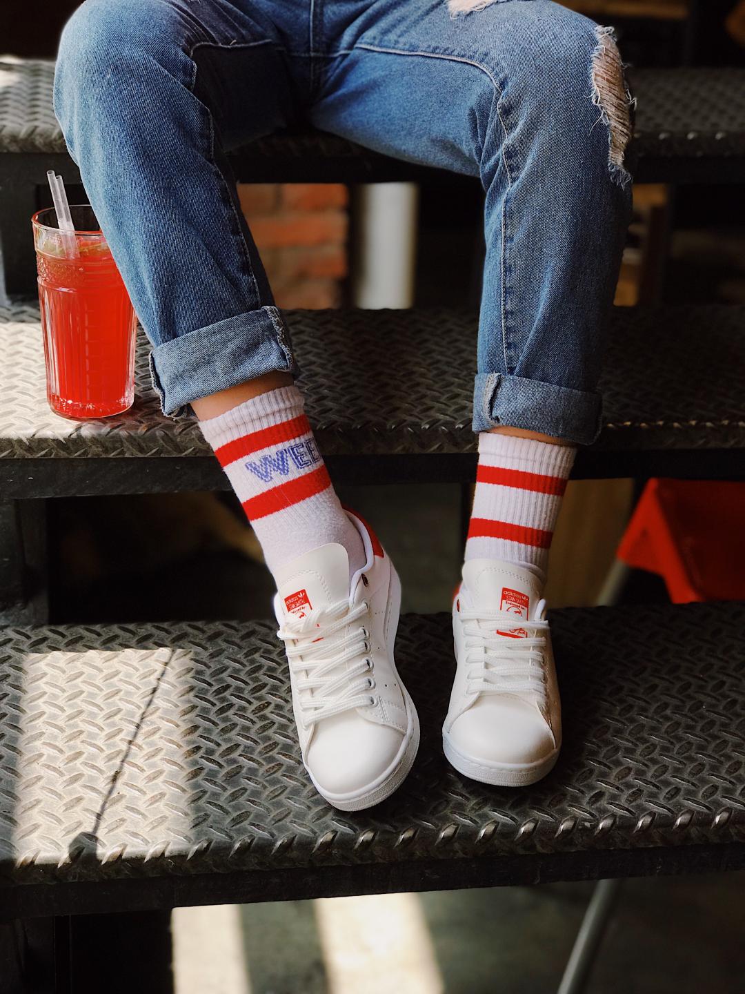 Adidas Stan Smith Re and White
