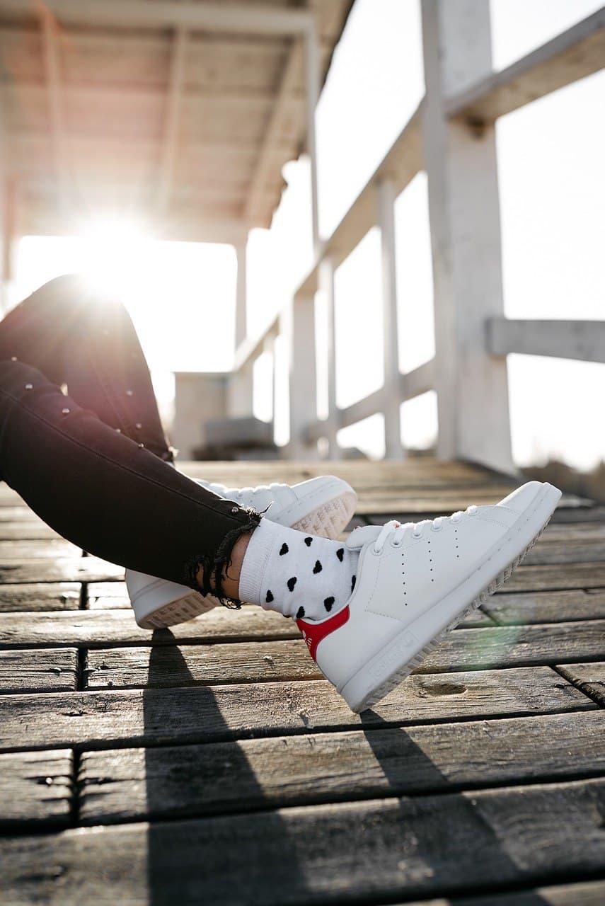 Adidas Stan Smith White Red