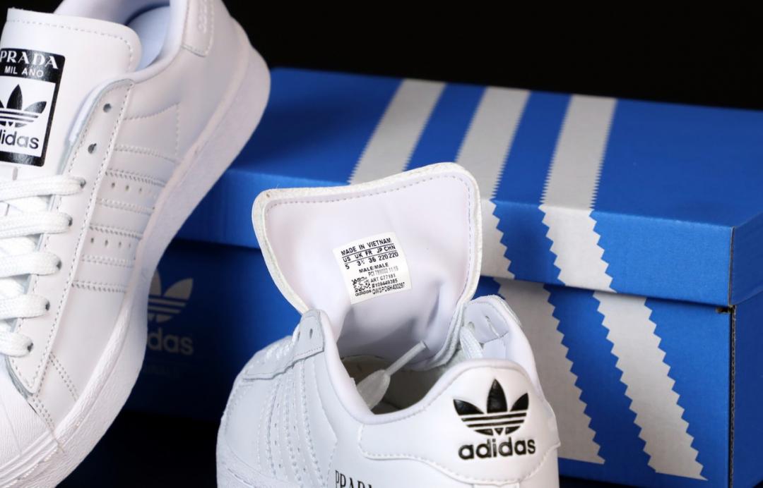 Adidas Superstar Prada White