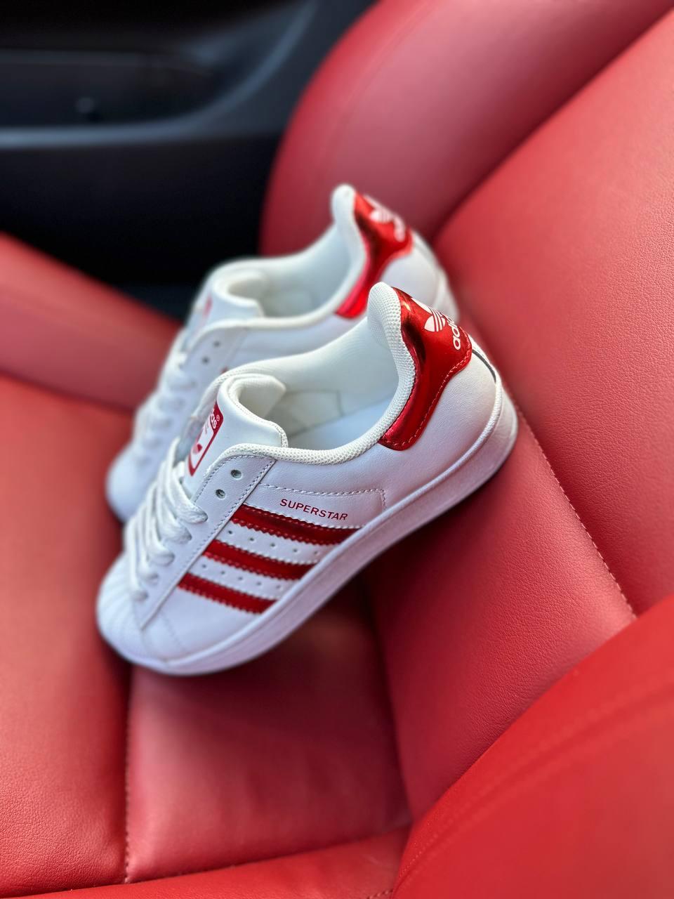 Adidas Superstar Red White