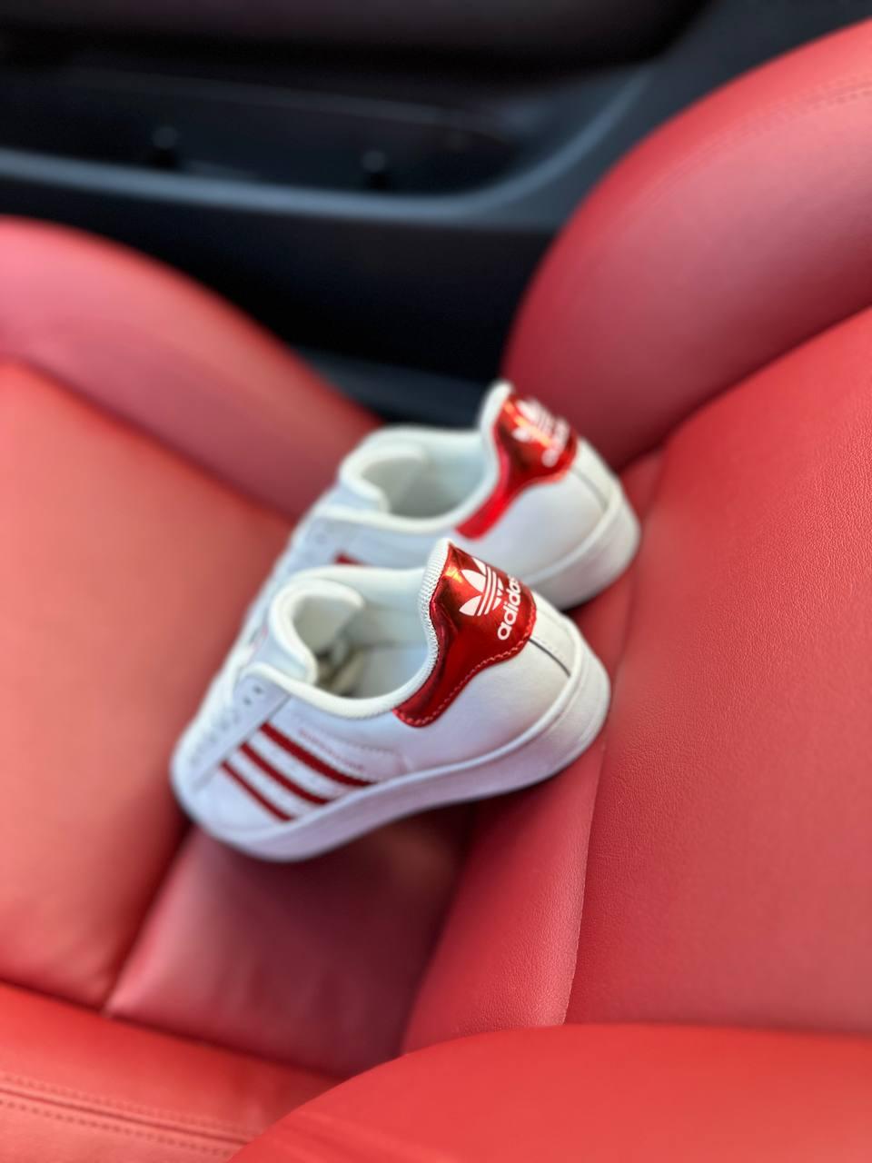 Adidas Superstar Red White