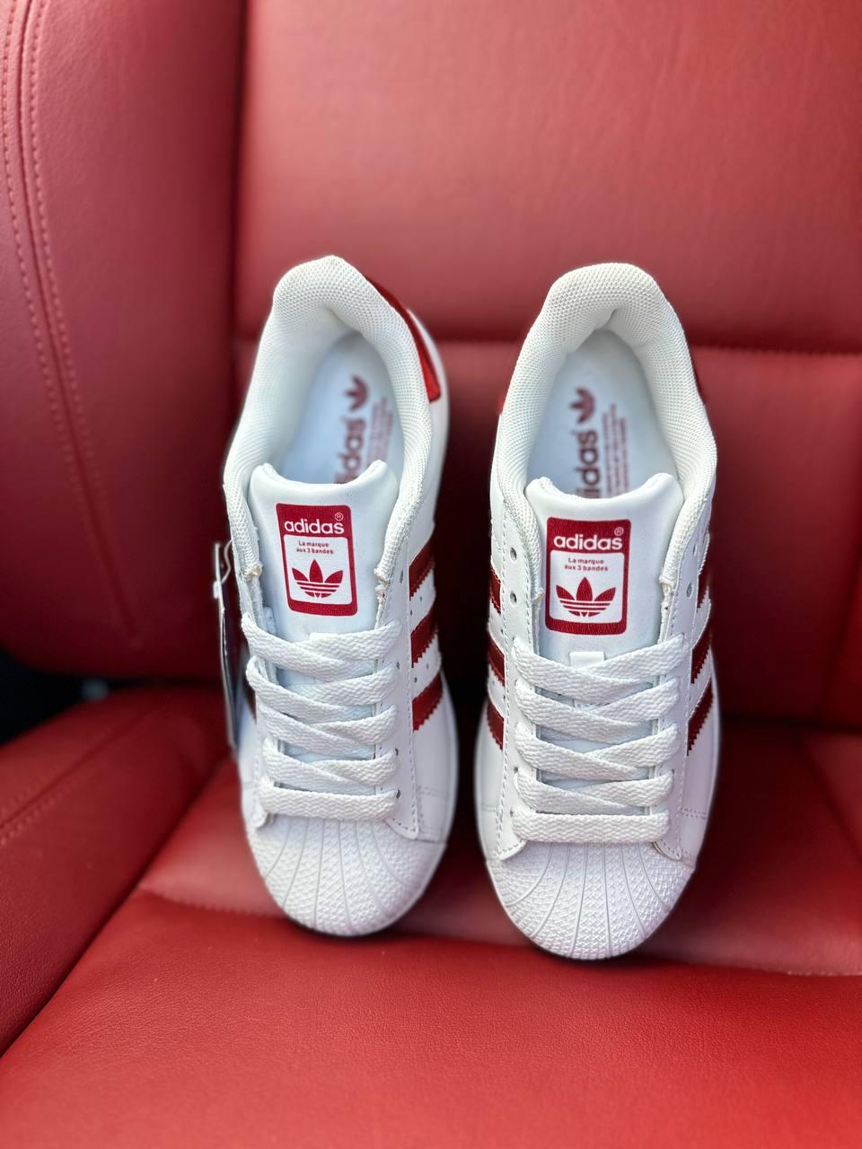 Adidas Superstar Red White