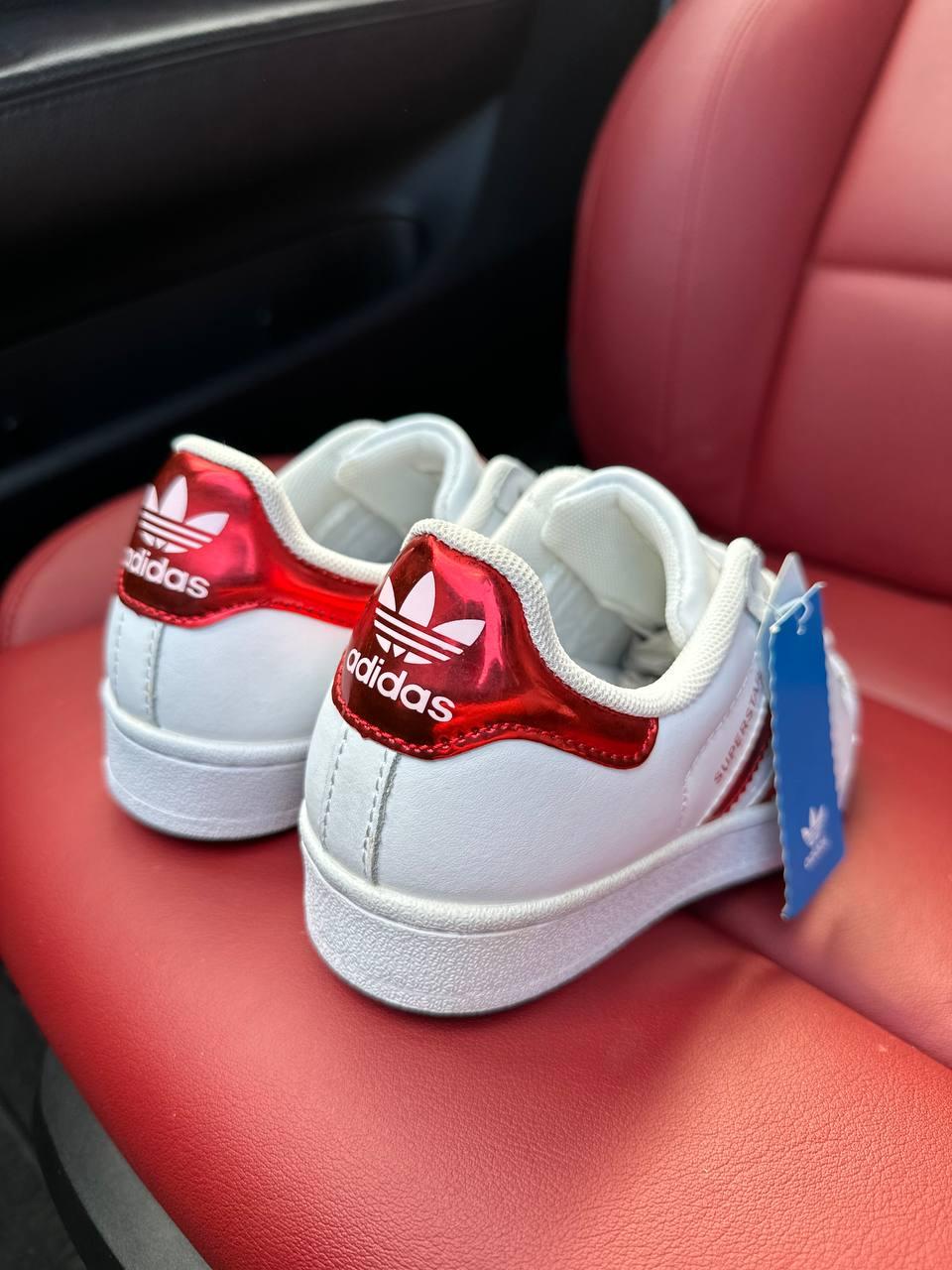 Adidas Superstar Red White