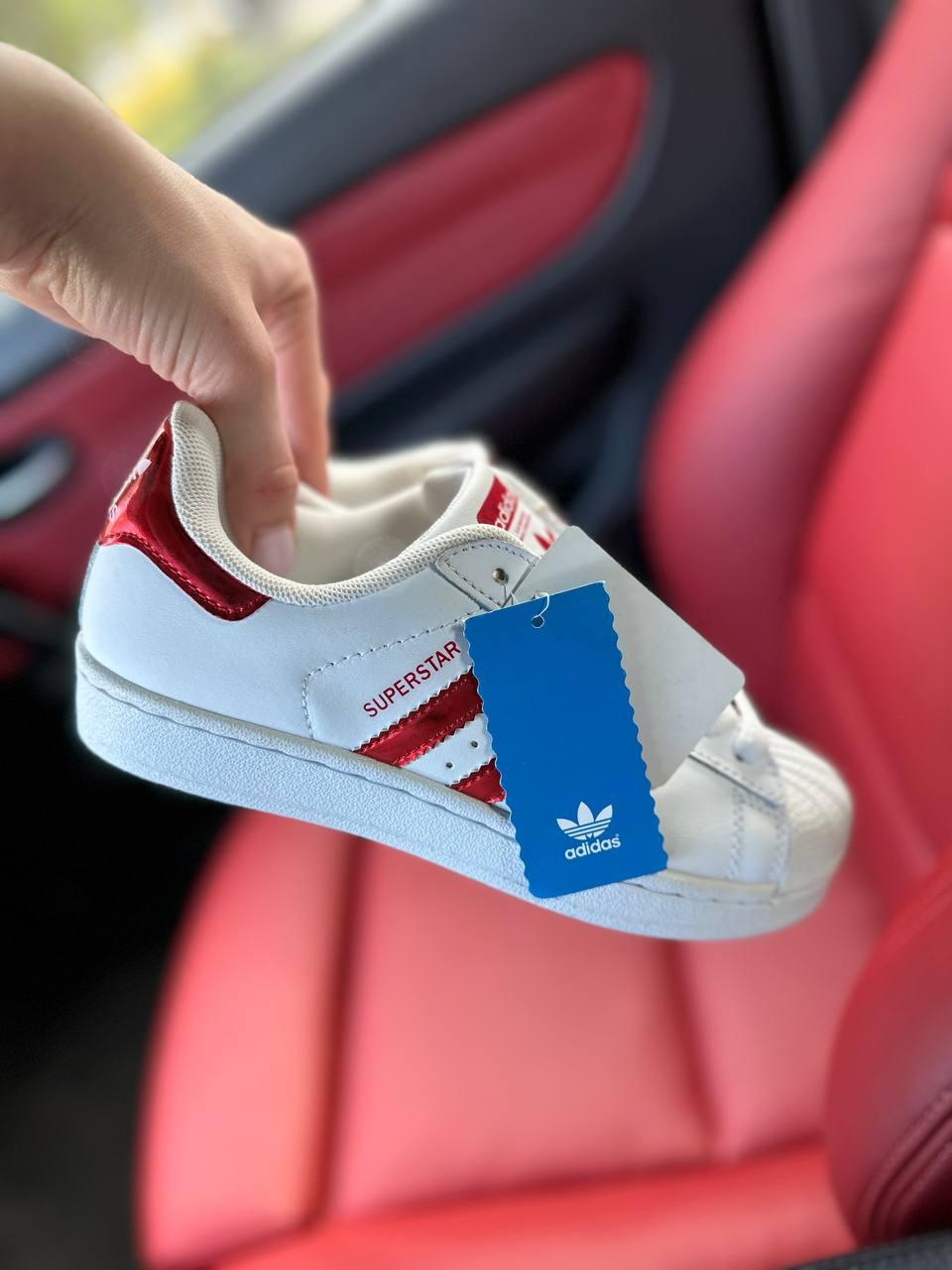 Adidas Superstar Red White