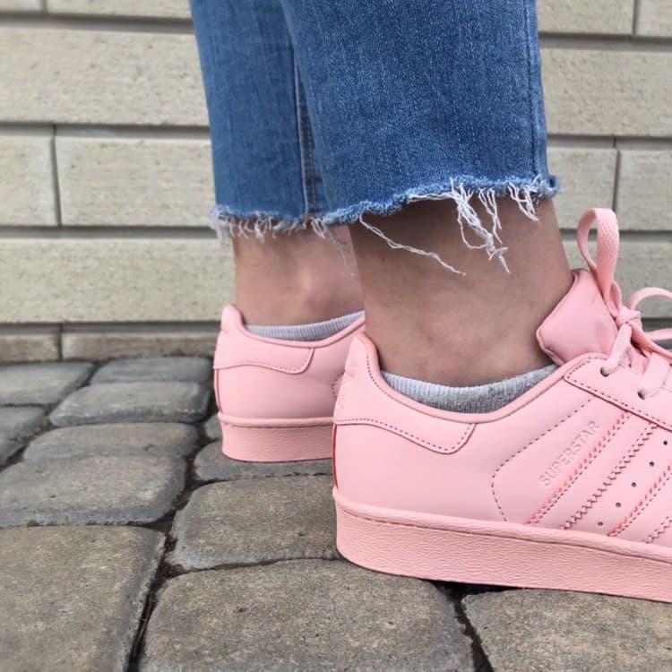 Adidas Superstar Pink 1