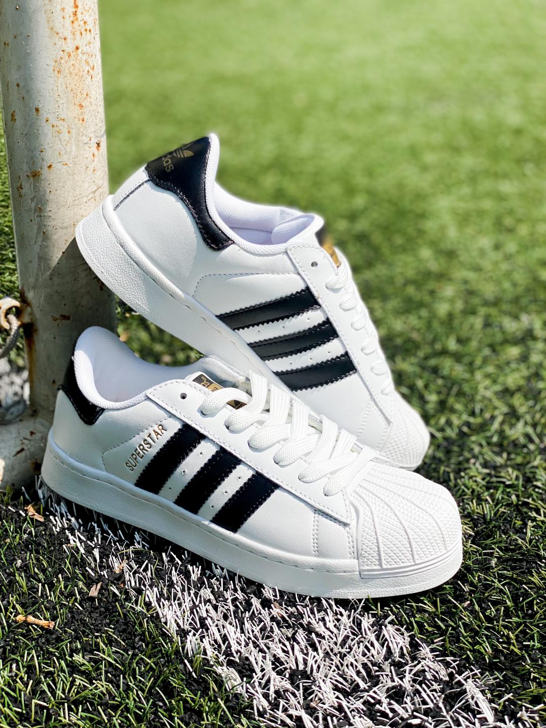 Adidas Superstar Black White 1