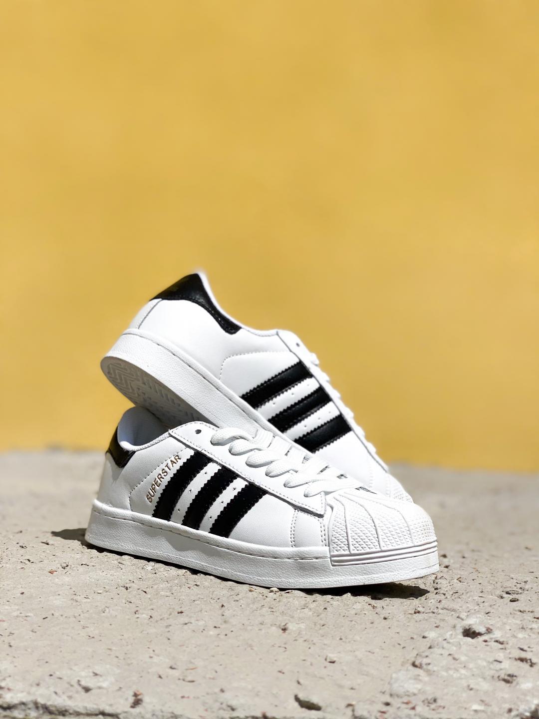 Adidas Superstar Black White 1