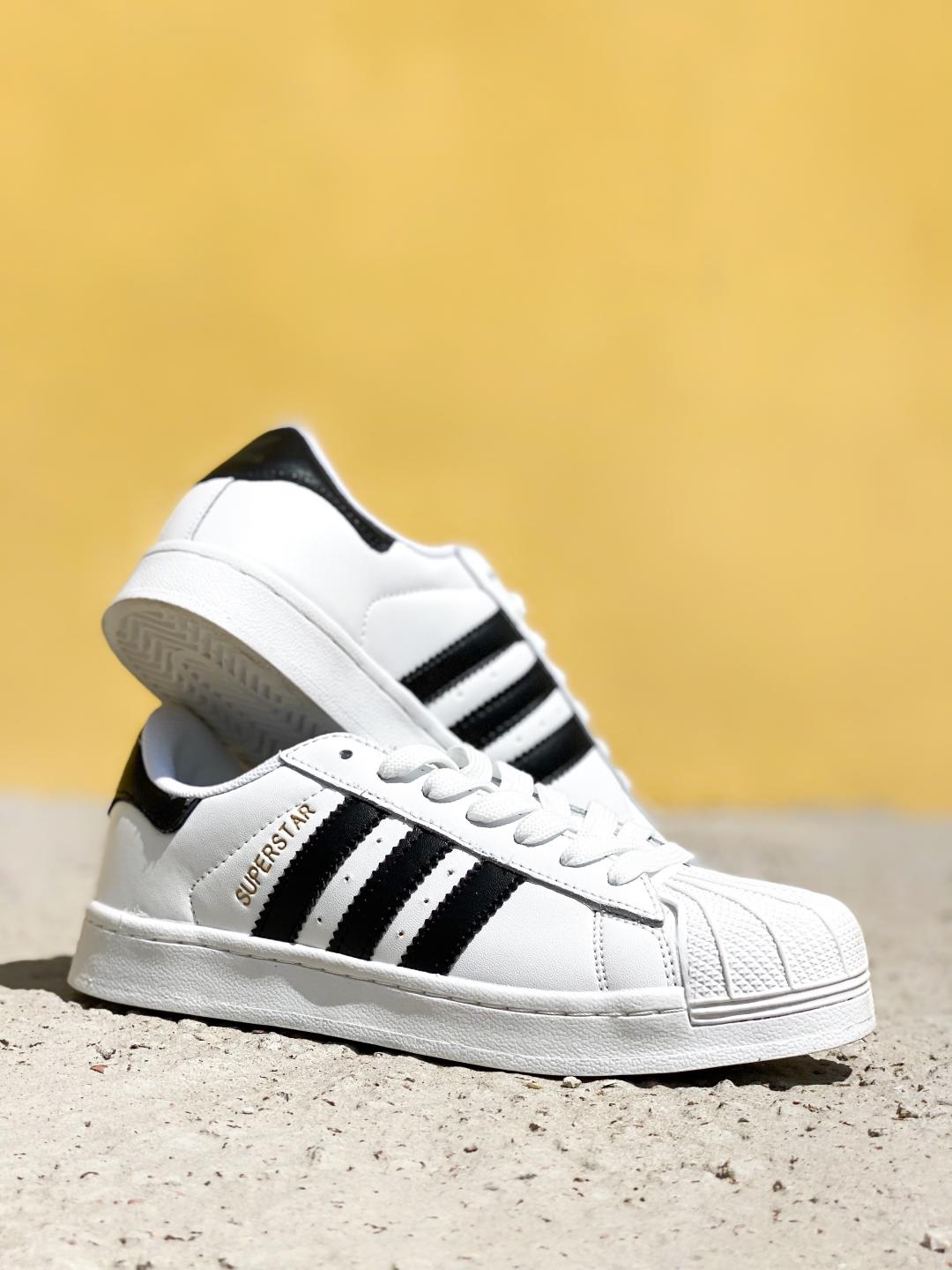 Adidas Superstar Black White 1