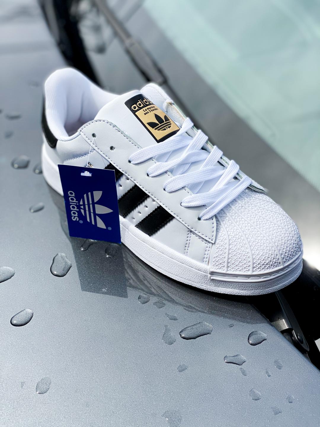Adidas Superstar Black White 1