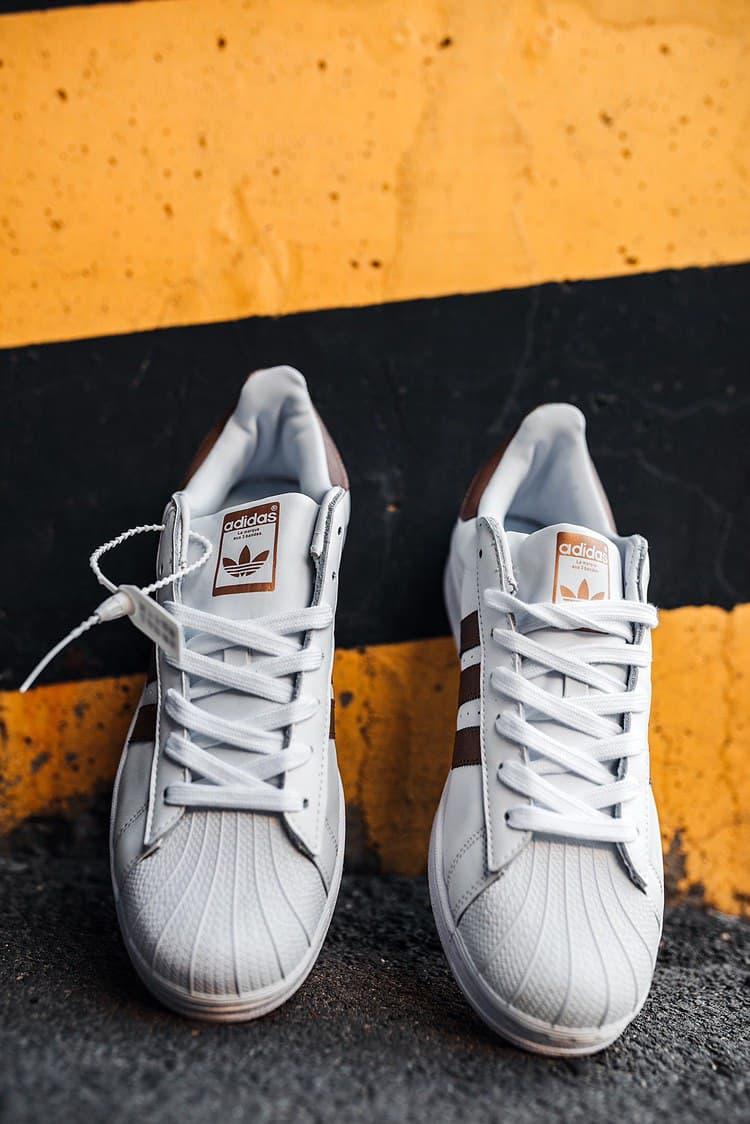 Adidas Superstar White Gold