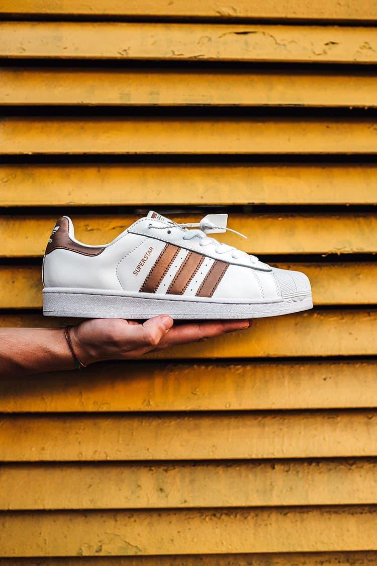 Adidas Superstar White Gold