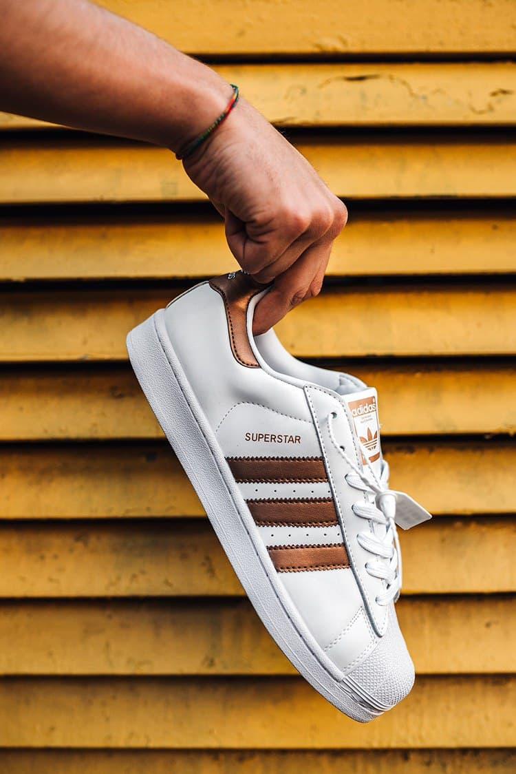 Adidas Superstar White Gold