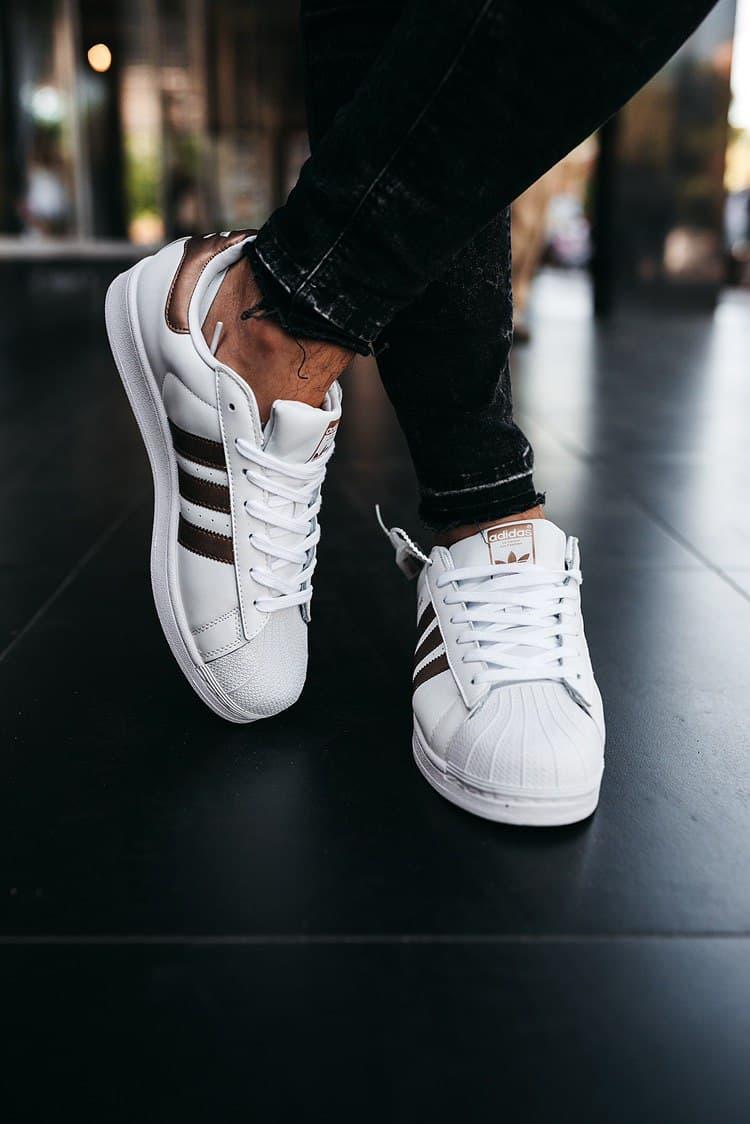 Adidas Superstar White Gold