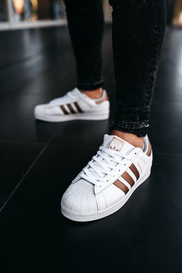 Adidas Superstar White Gold