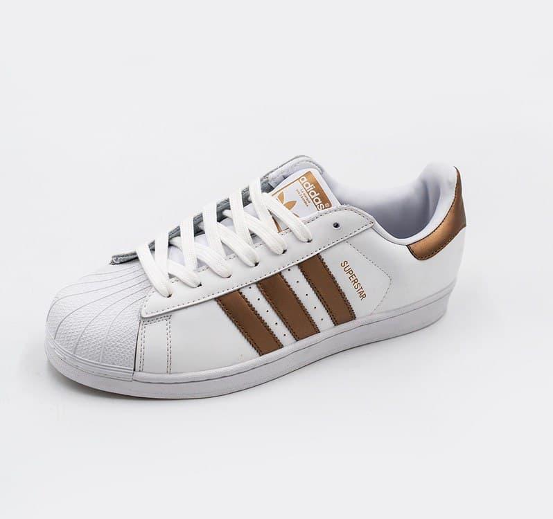 Adidas Superstar White Gold