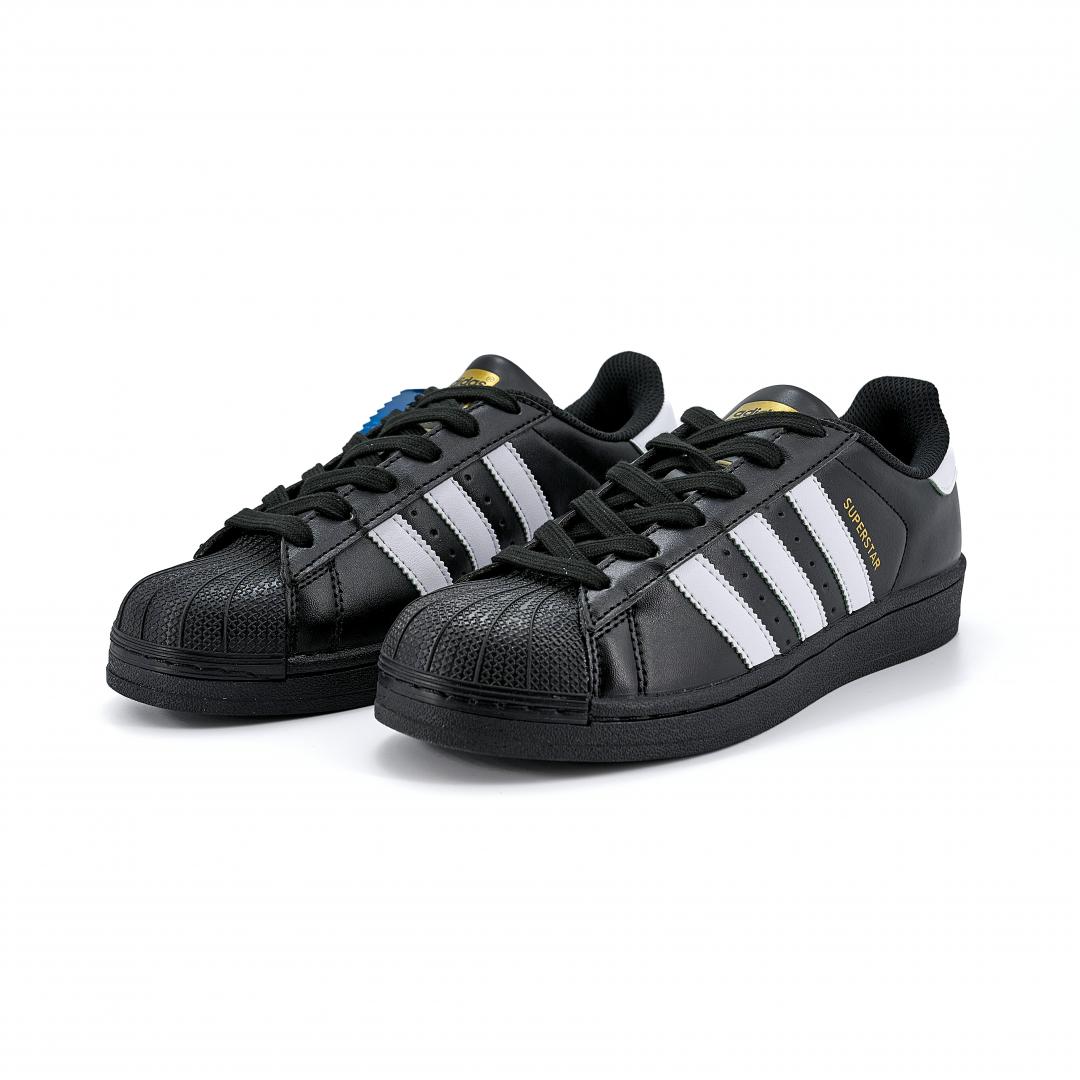 Adidas Superstar Black White 2