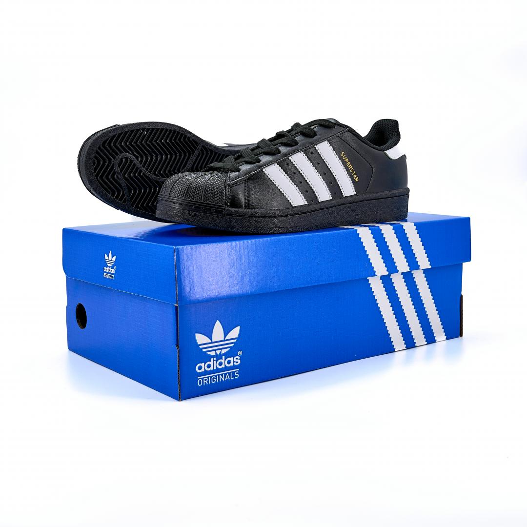 Adidas Superstar Black White 2