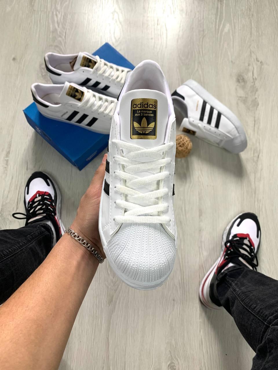 Adidas Superstar Platform White