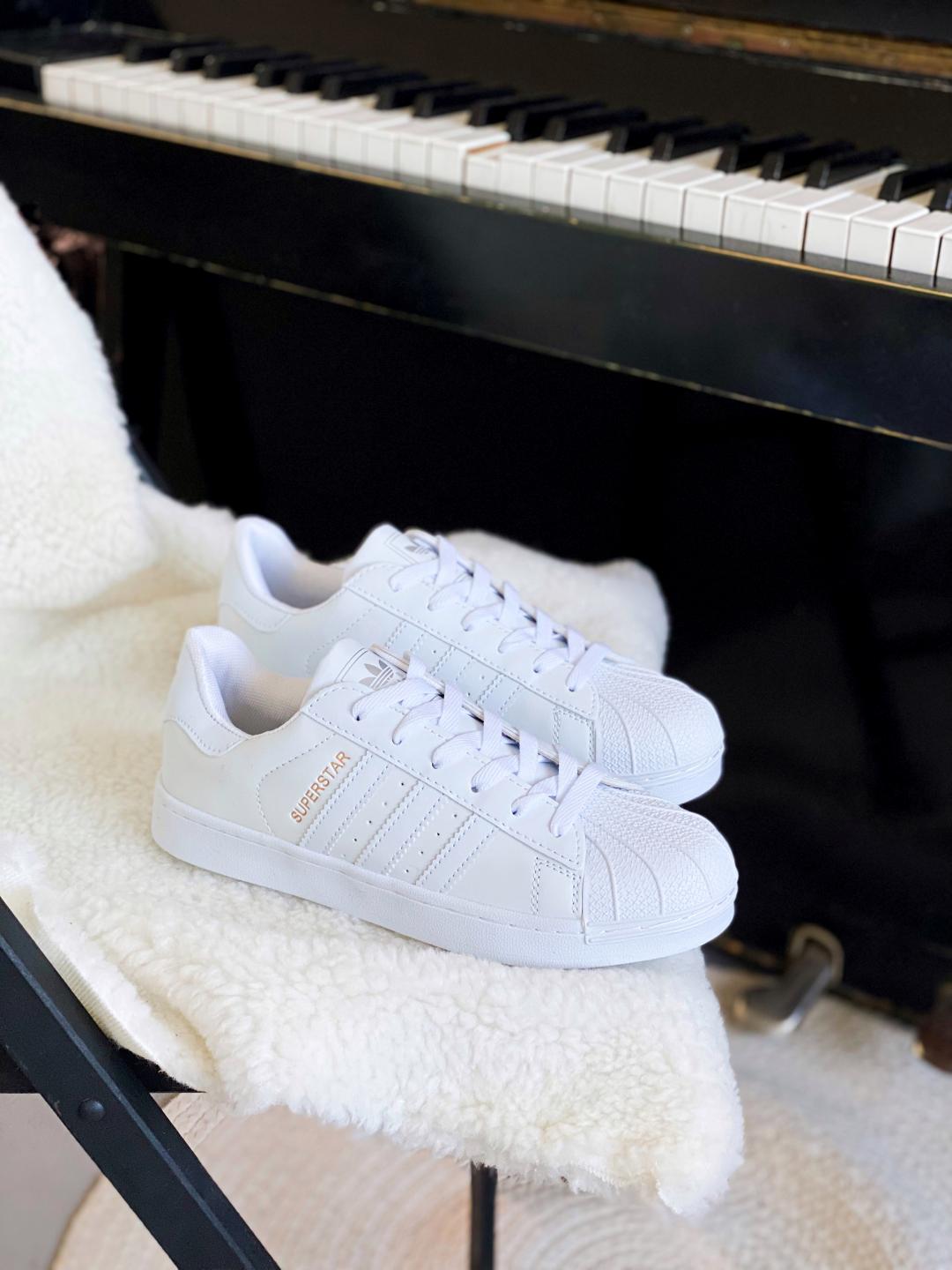 Adidas Superstar Full White