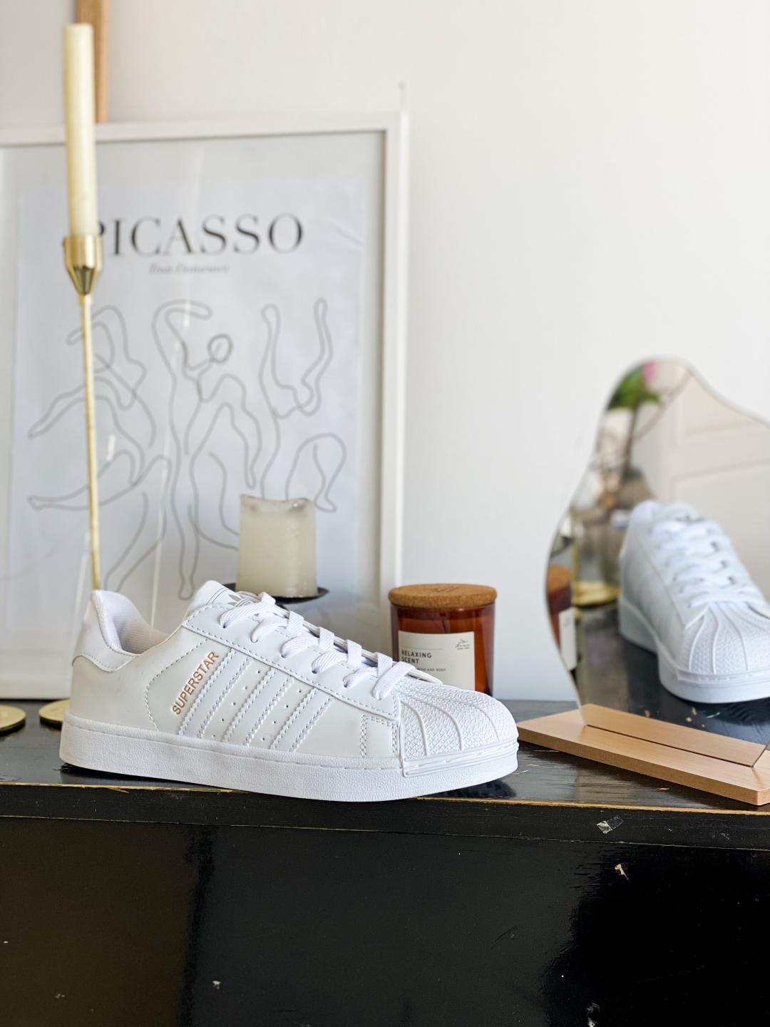 Adidas Superstar Full White