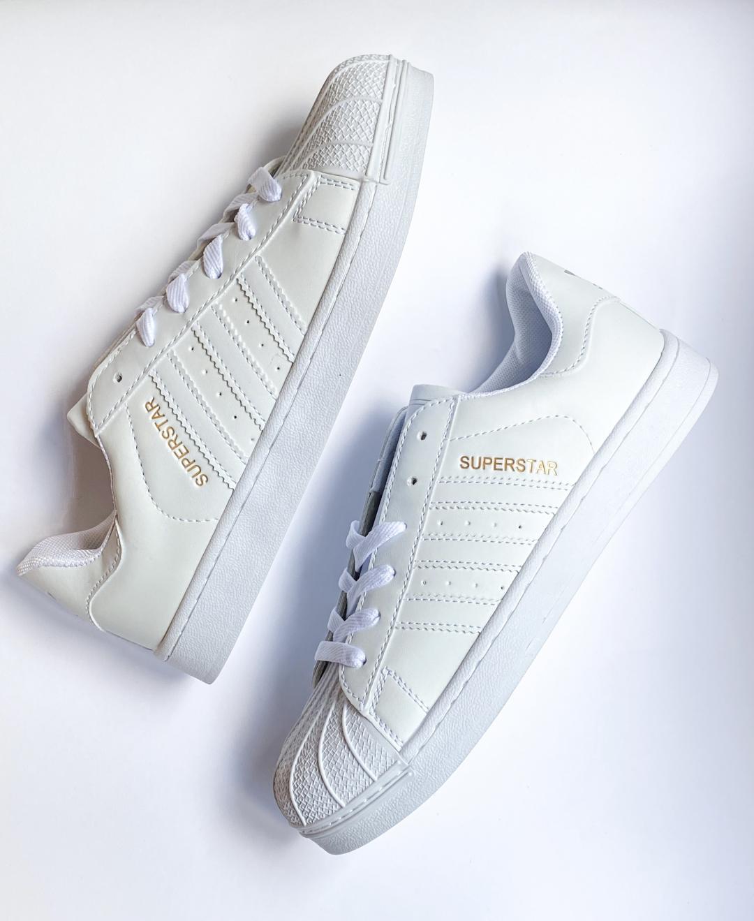 Adidas Superstar Full White