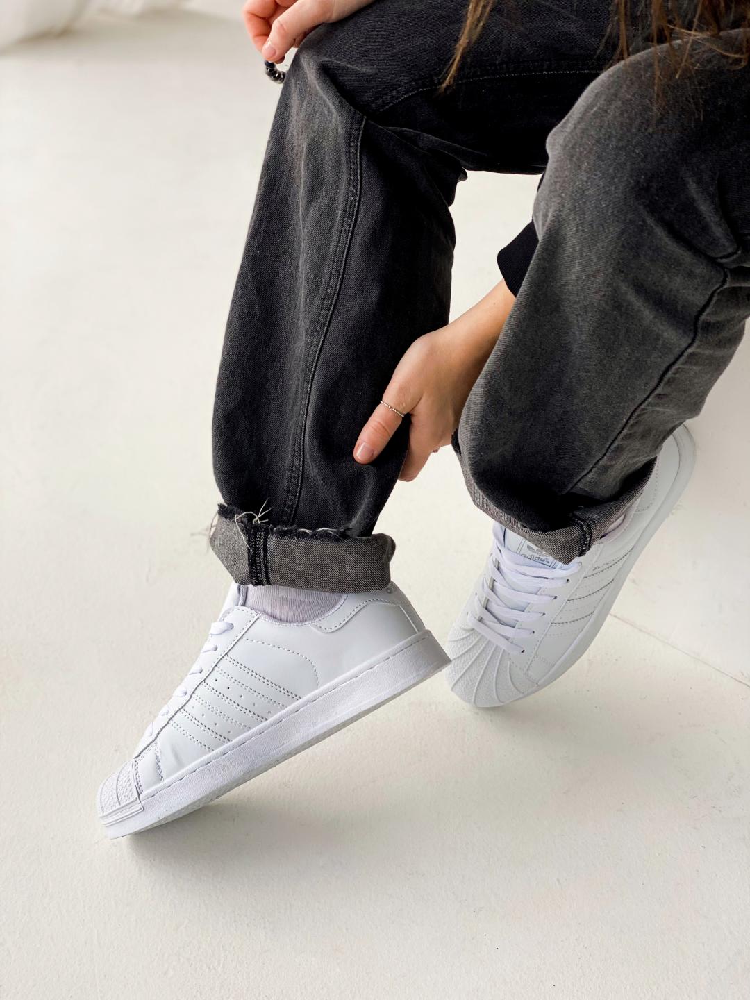 Adidas Superstar Full White
