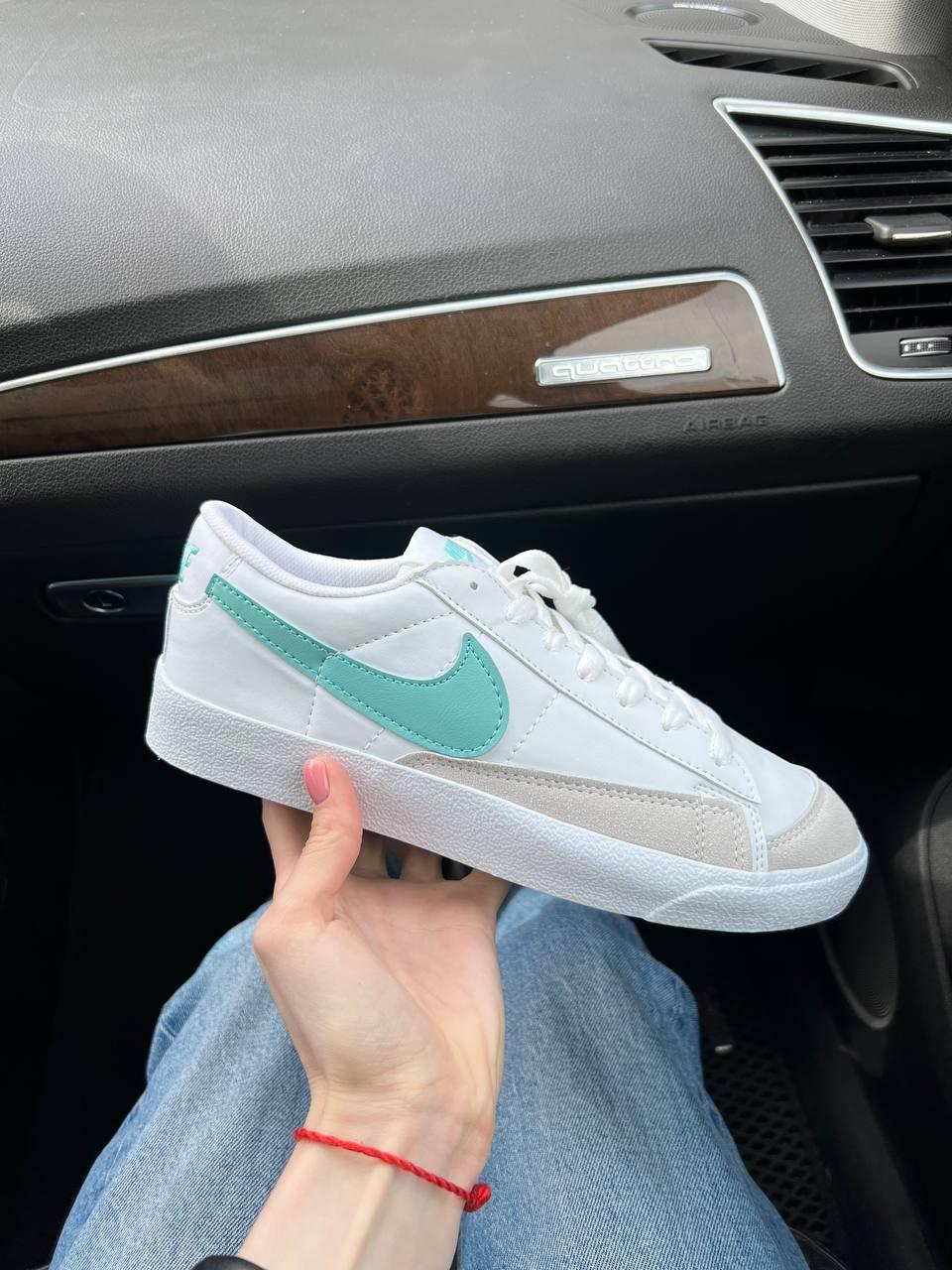 Nike Blazer Low Platform White Mint
