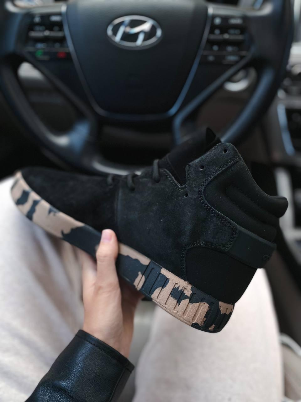 Adidas Tubular Invader Black Brown