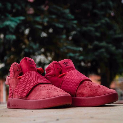 Adidas Tubular Invader Full Red (Без Меха)