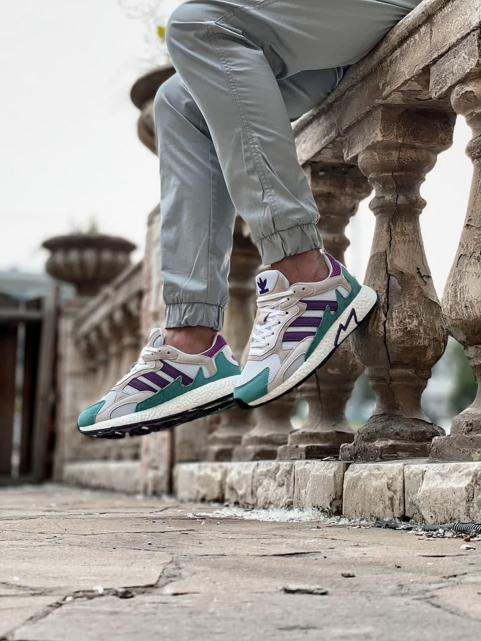Adidas Tresc Run White Purple Aqua