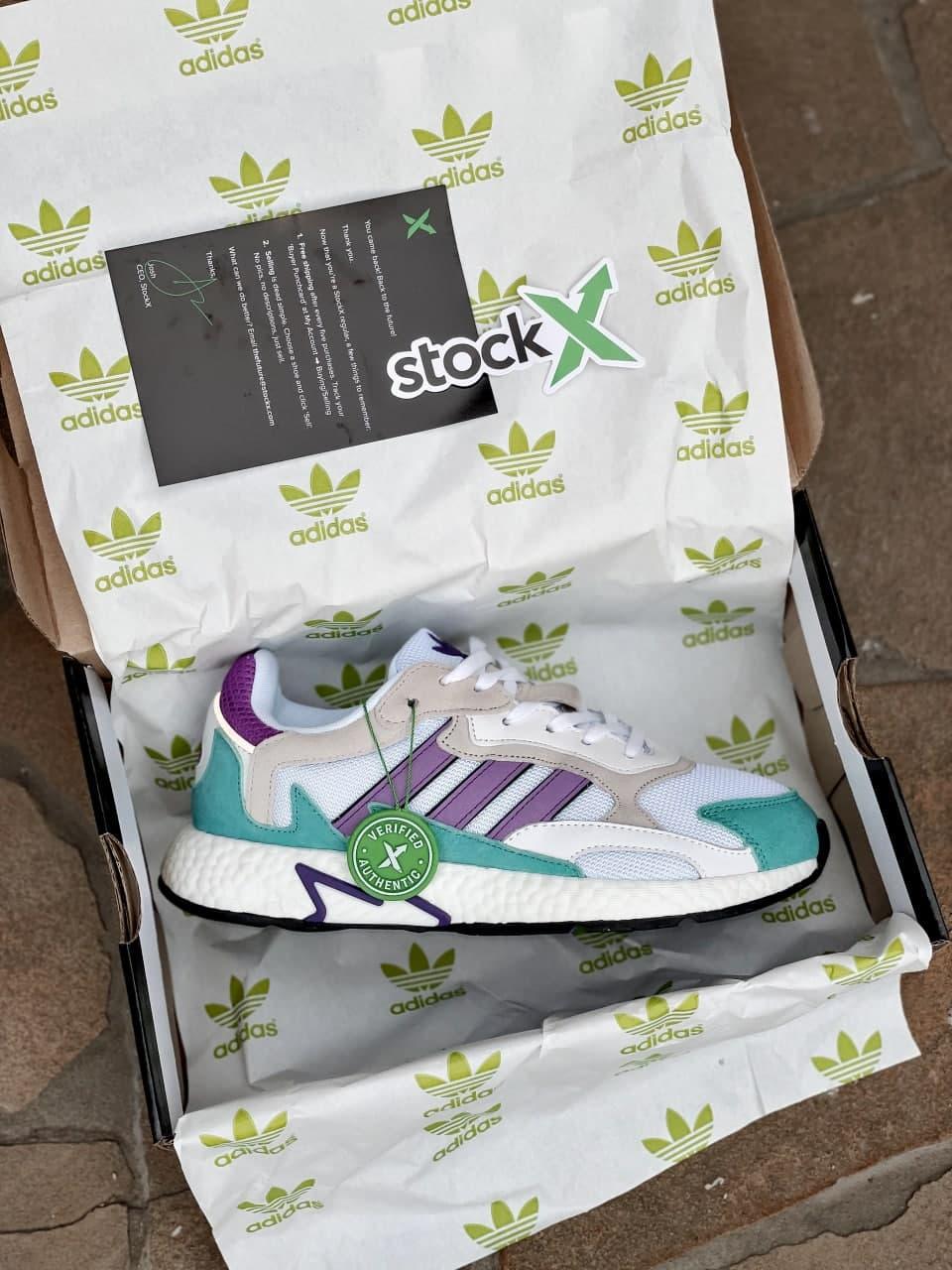 Adidas Tresc Run White Purple Aqua