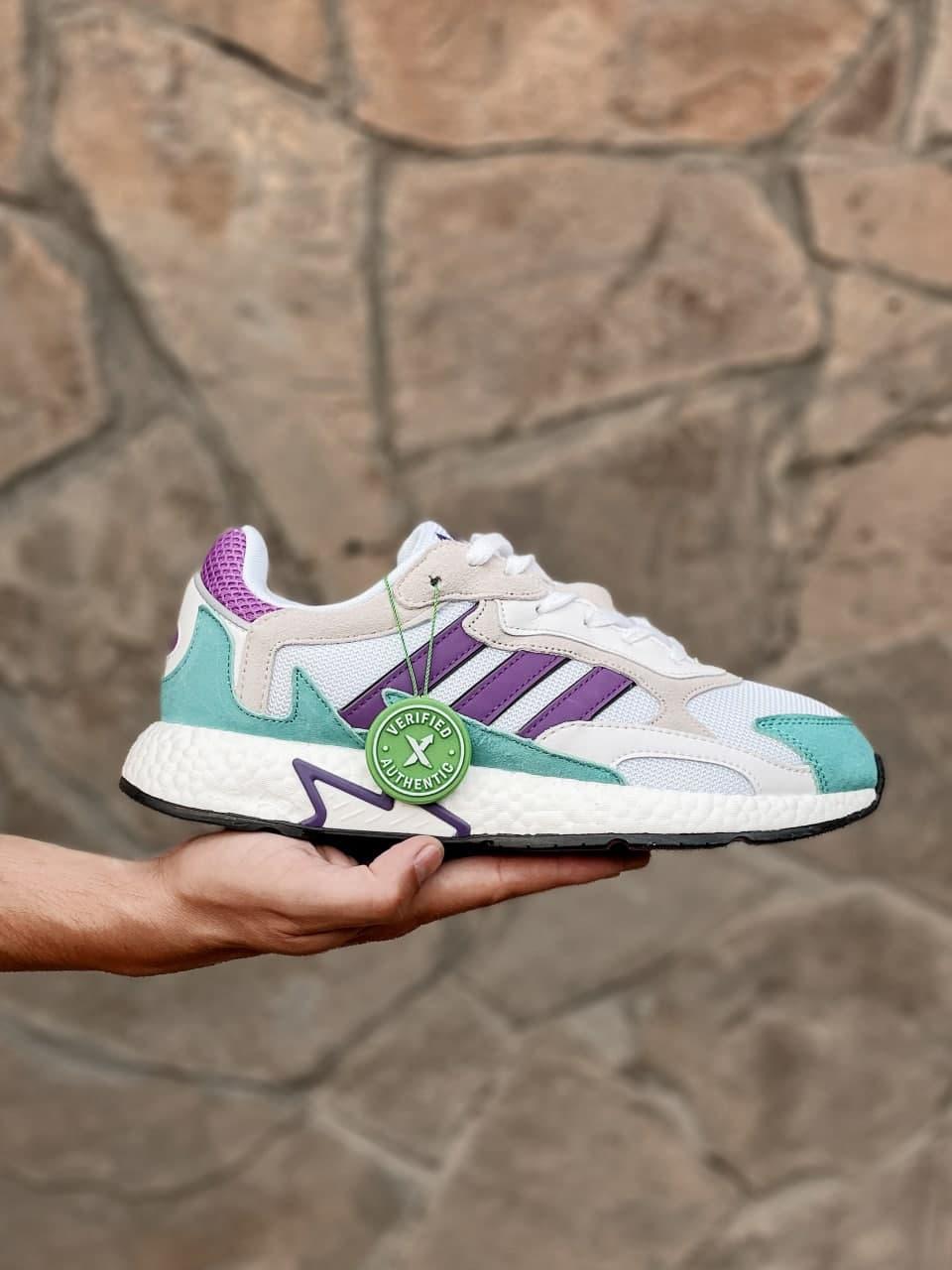 Adidas Tresc Run White Purple Aqua