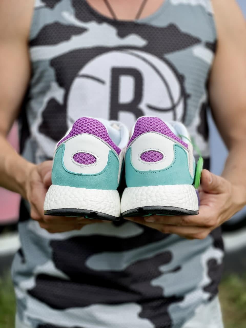Adidas Tresc Run White Purple Aqua