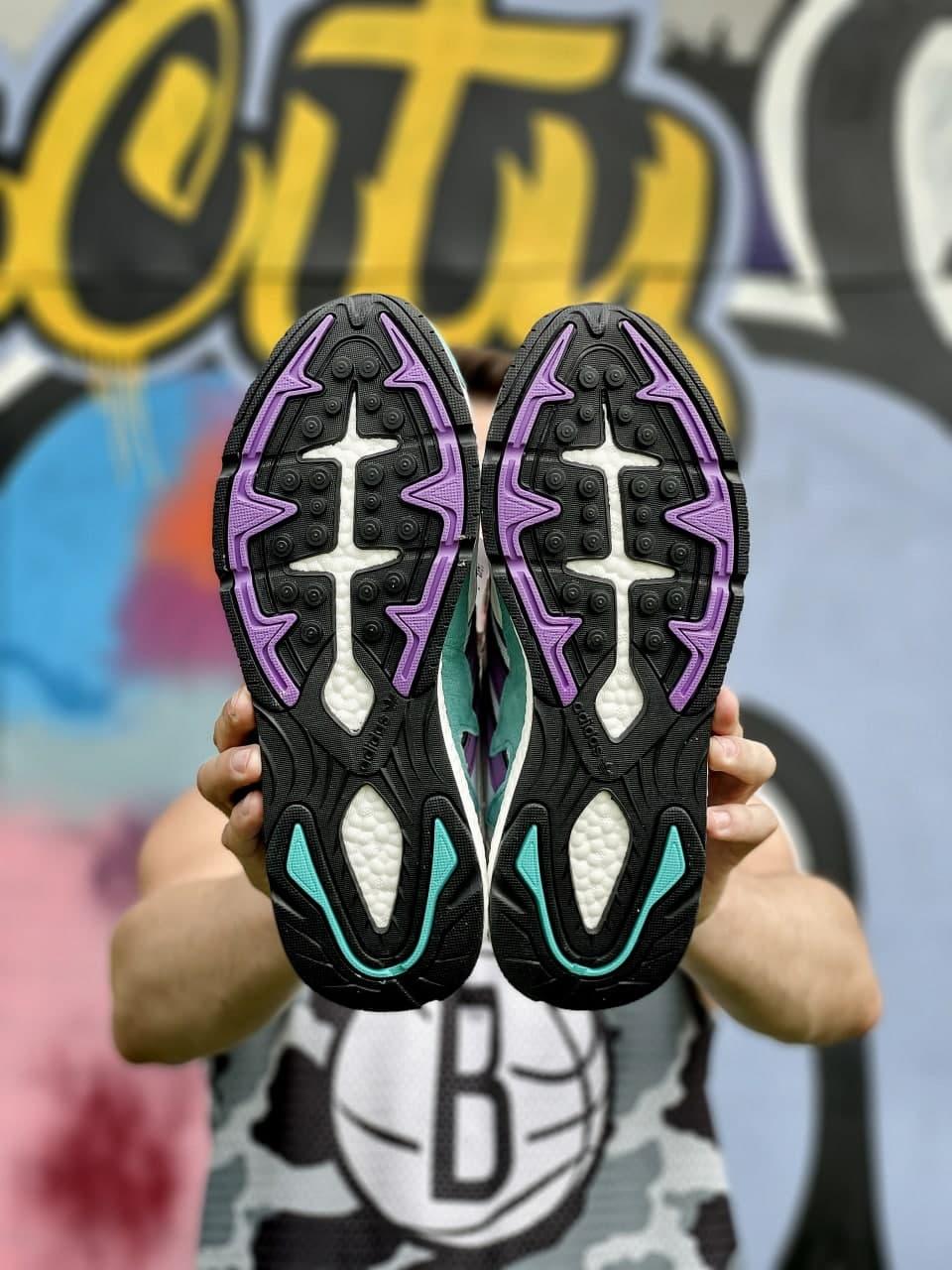 Adidas Tresc Run White Purple Aqua