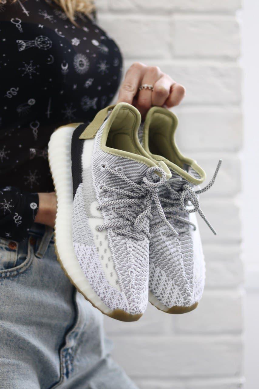 Adidas Yeezy Boost 350 Static Olive Black