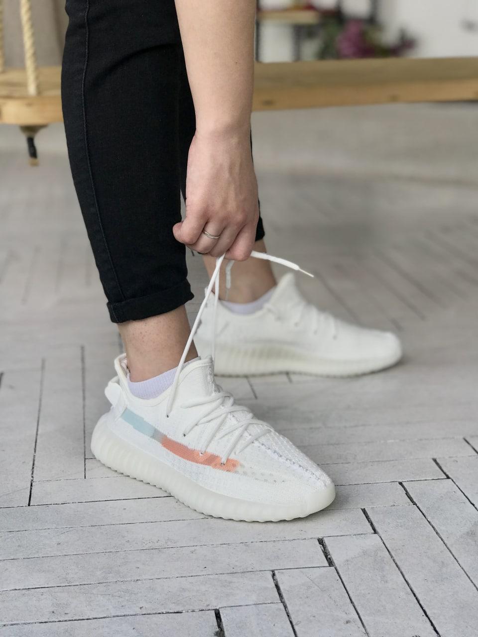 Adidas Yeezy Boost 350 V2 White Rainbow 2
