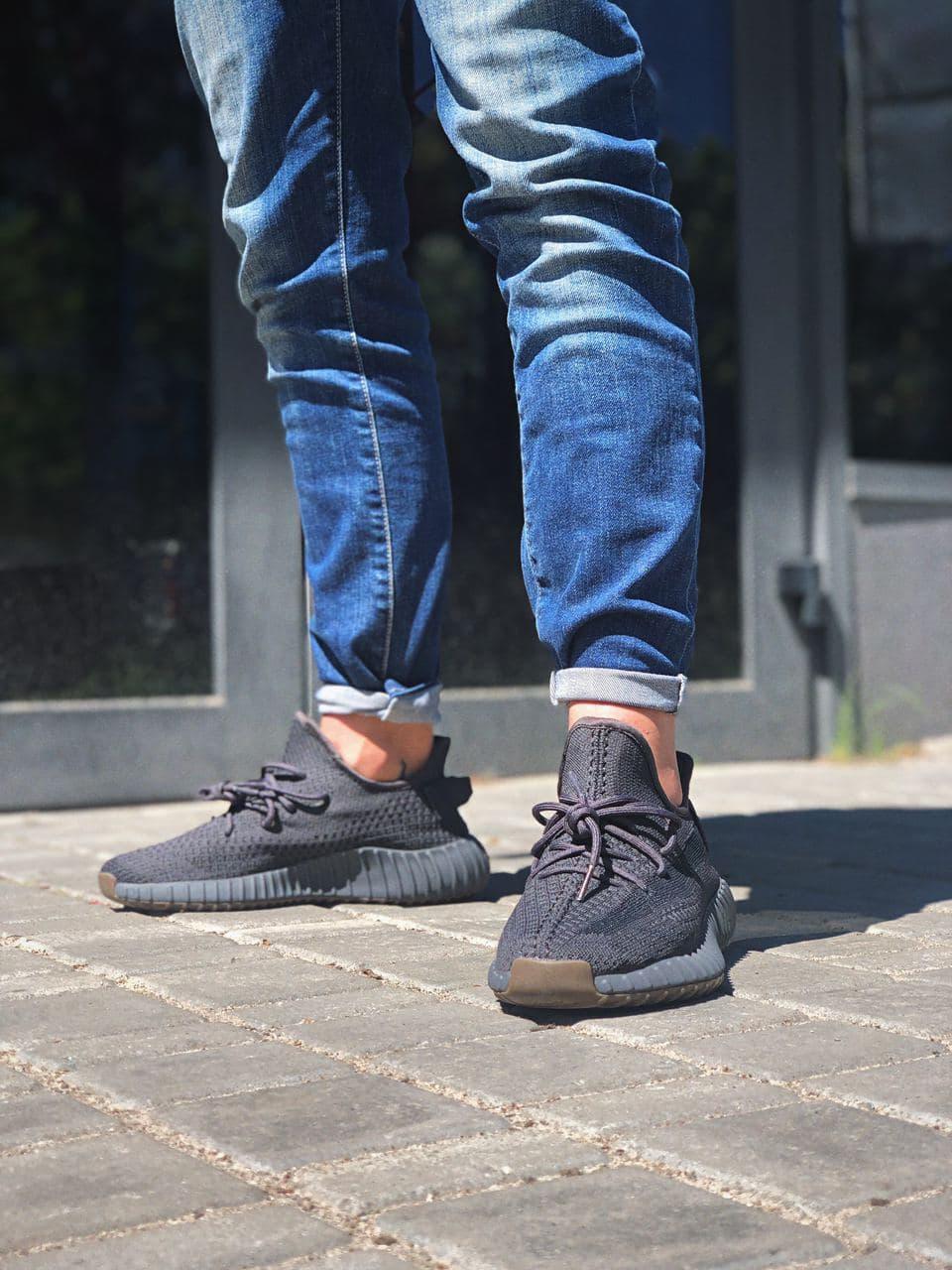 Adidas Yeezy Boost 350 Black Cinder (Без рефлектива)