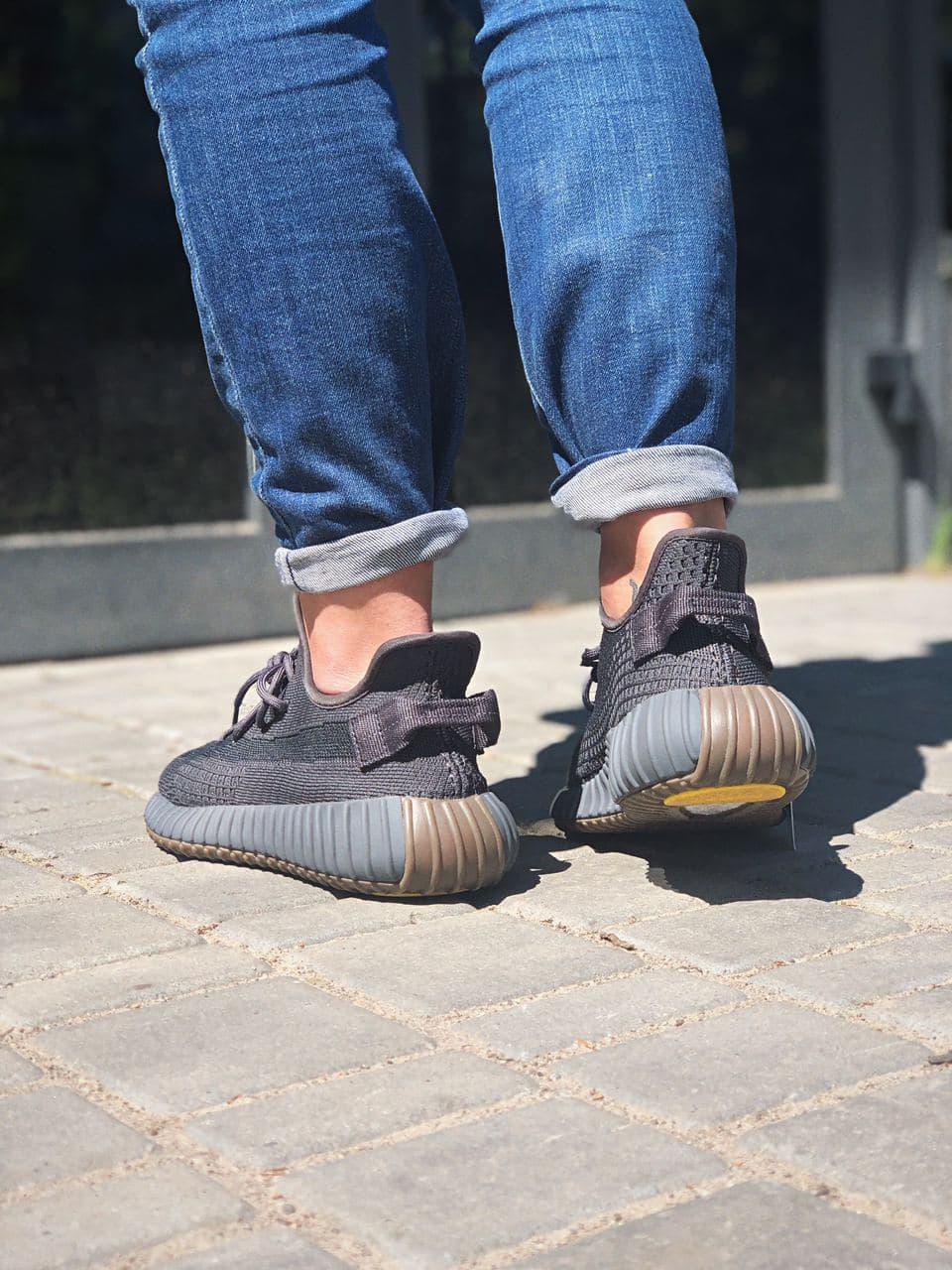 Adidas Yeezy Boost 350 Black Cinder (Без рефлектива)