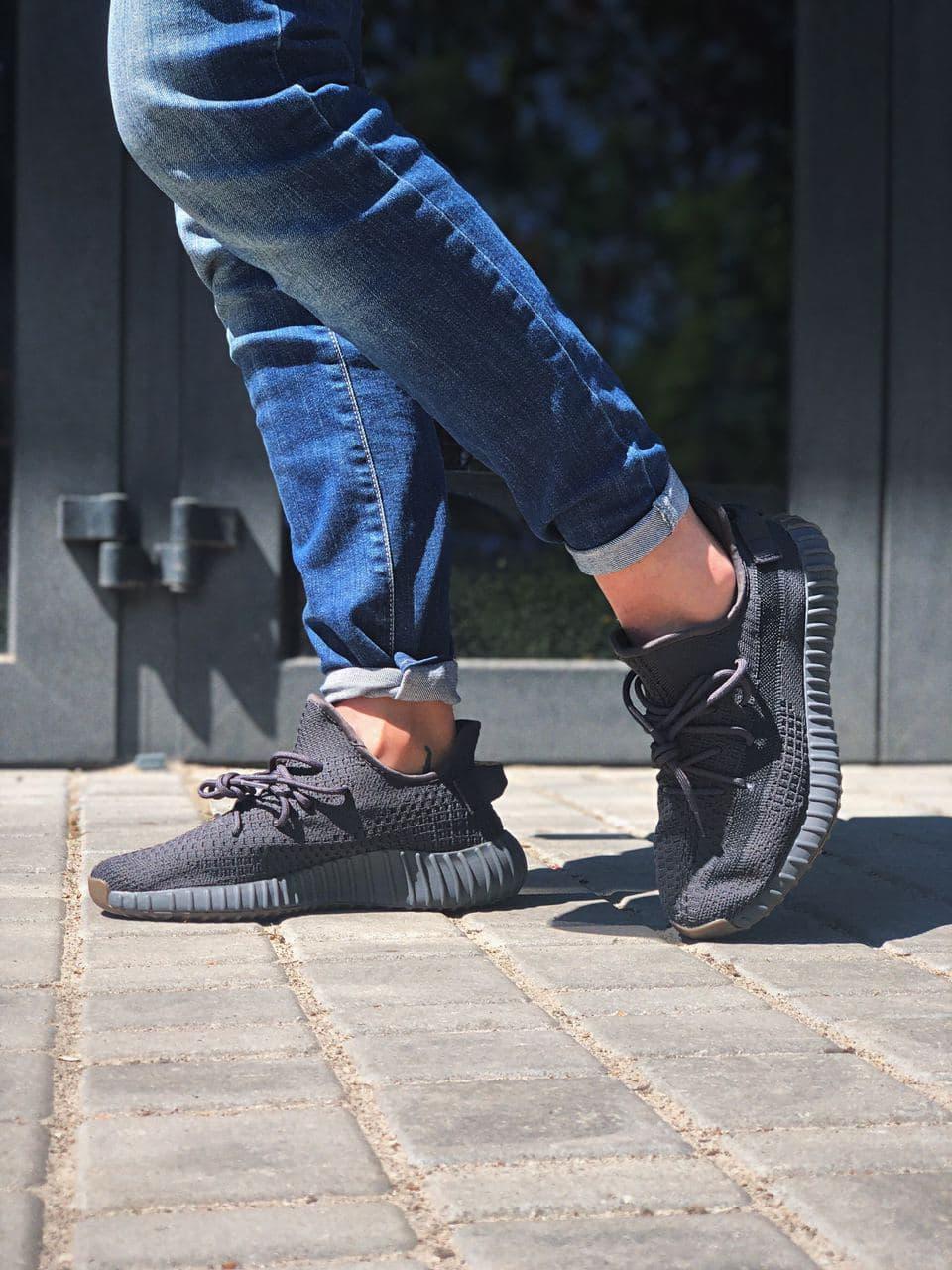 Adidas Yeezy Boost 350 Black Cinder (Без рефлектива)
