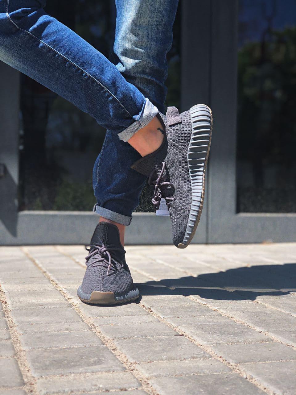 Adidas Yeezy Boost 350 Black Cinder (Без рефлектива)