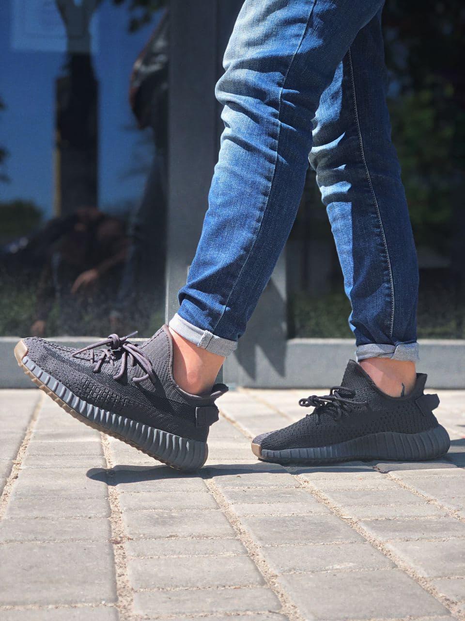 Adidas Yeezy Boost 350 Black Cinder (Без рефлектива)
