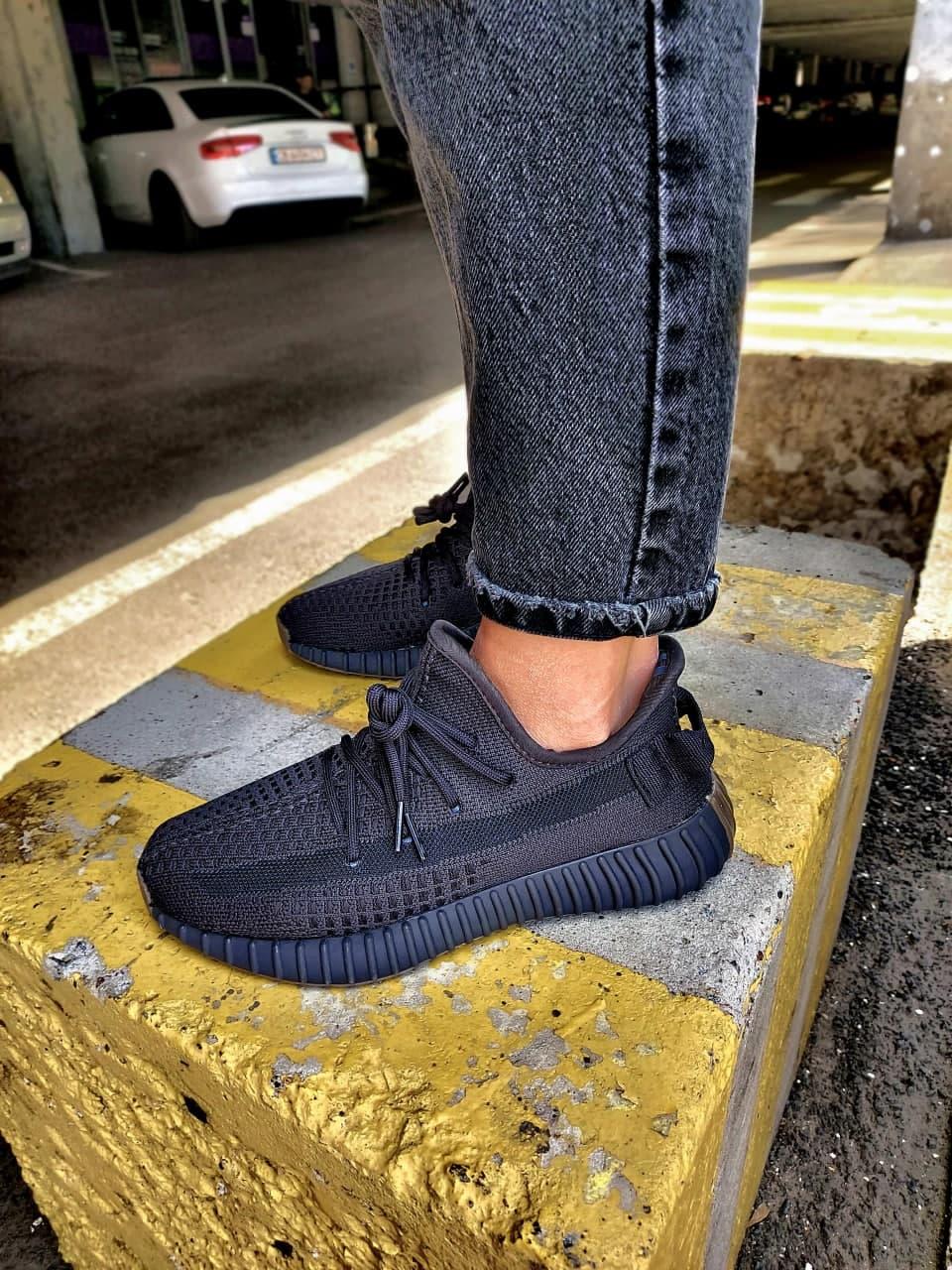 Adidas Yeezy Boost 350 Black Cinder (Без рефлектива)