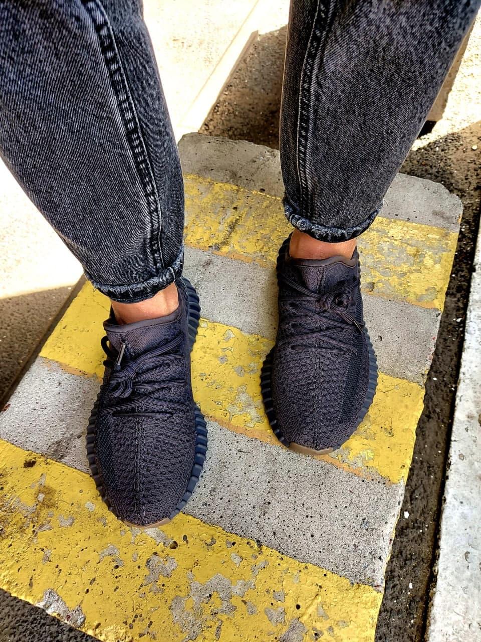 Adidas Yeezy Boost 350 Black Cinder (Без рефлектива)