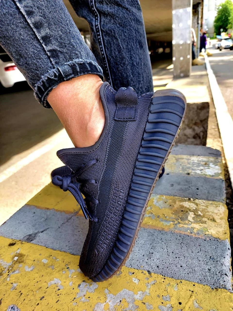 Adidas Yeezy Boost 350 Black Cinder (Без рефлектива)