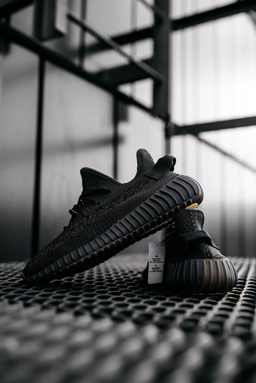Adidas Yeezy Boost 350 Black Cinder (Рефлективна полоска)
