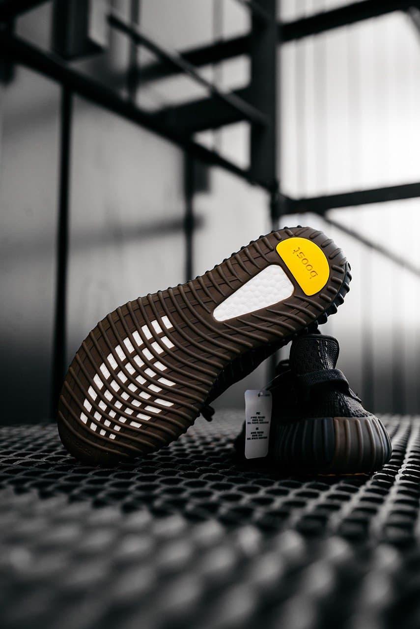 Adidas Yeezy Boost 350 Black Cinder (Рефлективна полоска)