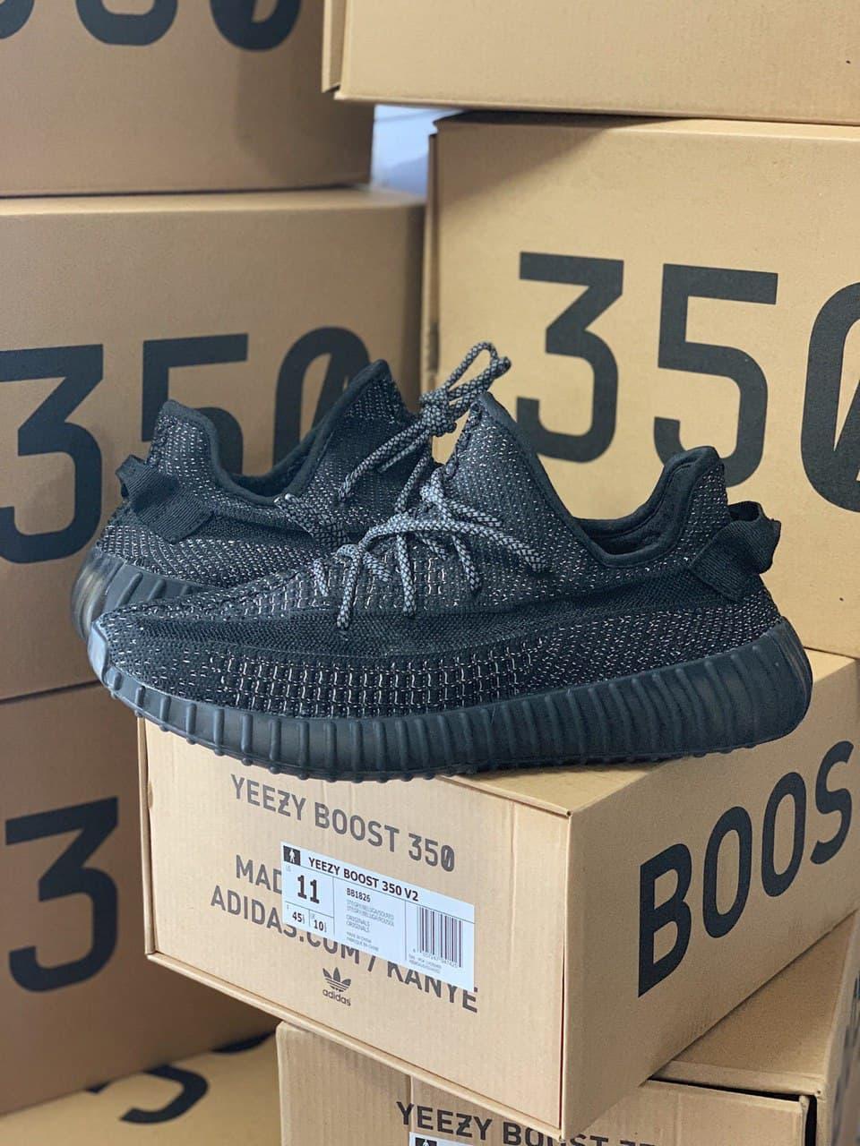 Adidas Yeezy Boost 350 V2 Black Static
