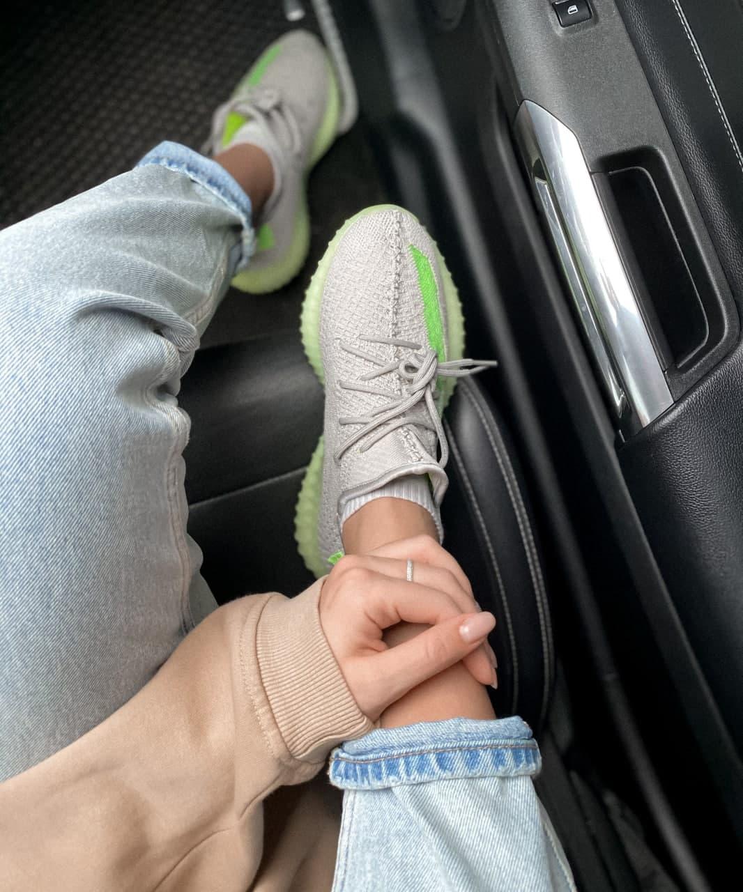 Adidas Yeezy Boost 350 V2 Grey Green 2